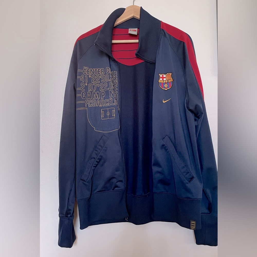 Nike FC Barcelona track jacket